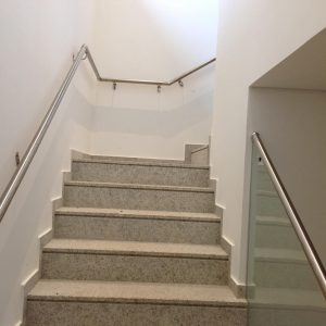 Corrimão de parede em aço inox para prédio